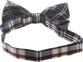 img 1 attached to Man Of Men Bowtie Plaid