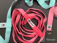 img 1 attached to Tumaz 10-Loop Stretching Strap: Non-Elastic Yoga Strap For Flexibility And Physical Therapy At Home review by Major Lindsay