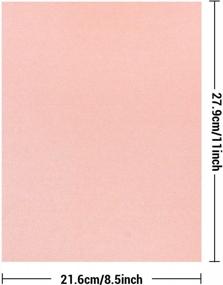img 3 attached to 120 Sheets Of Gartful Pearlescent Cardstock Paper, 8.5X11 Inch In 20 Assorted Colors - 90Lb-250Gsm For Craft, Scrapbooking, Party Decor, Gift Wrapping, Wedding Invitations, And Birthday Cards.