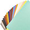 120 sheets of gartful pearlescent cardstock paper, 8.5x11 inch in 20 assorted colors - 90lb-250gsm for craft, scrapbooking, party decor, gift wrapping, wedding invitations, and birthday cards. logo