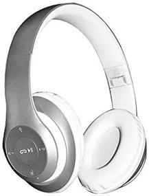 img 3 attached to 🎧 Metolic Silver Bluetooth Headphones: Cheap, Clear, and Good Wireless HeadGear (4.1)