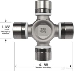 img 3 attached to 🔧 Spicer 5-1410X U-Joint Kit 1410/SPL36 Series (OSR): High-Performance Universal Joint Kit for Unmatched Durability