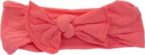 img 3 attached to 🎀 Cute and Comfy: Little Me Baby Girl Headbands, 3-Pack!