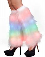 funky and radiant: rainbow led light up leg warmers by flashingblinkylights logo