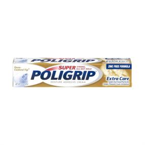 img 1 attached to Denture Care: SUPER POLIGRIP Oral Care - Denture Adhesive Cream