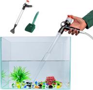 pulaco aquarium gravel cleaner - enhanced water changer 🐠 & sand cleaner kit with air-pressing button + free aquarium brush логотип