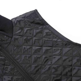 img 1 attached to Bienzoe Casual Quilted Sleeveless Stretch Women's Clothing : Coats, Jackets & Vests