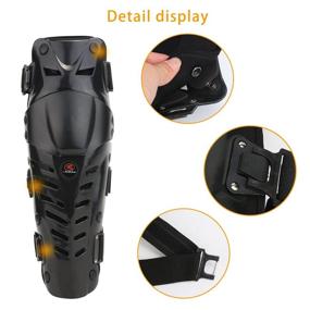 img 2 attached to RIDBIKER Breathable Adjustable Motorcycle Black Enhanced