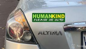 img 1 attached to Gear Tatz Humankind Bumper Sticker