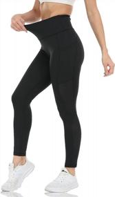img 1 attached to Stay Stylish And Comfortable With RAYPOSE Women'S Leggings - High-Waisted, Tummy Control, And Packed With Pockets!