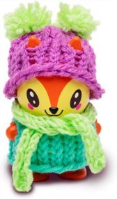 img 2 attached to PlayMonster Little Knitty Bittys Fox - Простой набор для вязания спицами для детей - Создайте 3 очаровательных мини-проекта - В комплект входит одежда, которую можно продать - Идеально подходит для детей от 7 лет