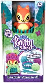 img 4 attached to PlayMonster Little Knitty Bittys Fox - Простой набор для вязания спицами для детей - Создайте 3 очаровательных мини-проекта - В комплект входит одежда, которую можно продать - Идеально подходит для детей от 7 лет