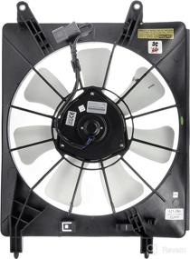 img 2 attached to 🔥 Dorman 621-386 A/C Condenser Fan Assembly for Honda - Compatible with Multiple Models