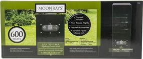 img 1 attached to Moonrays 600-Watt Low Voltage Power Pack With Sensor And Weather Shield: Perfect For Landscape Lighting!