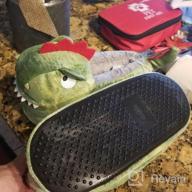 img 1 attached to Dino-Mite Comfort: Tirzrro Anti-Skid Dinosaur Slippers For Boys And Girls review by Jessie Vrbensky