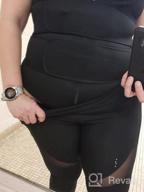img 1 attached to Cimkiz Sweat Vest Waist Trainer For Womens Workout Tank Zipper Vest Adjustable Belt Sauna Suit Compression review by Victoria Turner