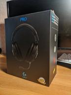 img 1 attached to Logitech Pro New Full Size, Wired Earphones (981-000812) review by Mateusz Zjc ᠌