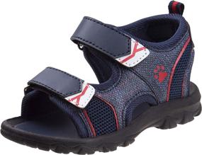 img 4 attached to Rugged Bear Boys Sandals Toddler Boys' Shoes - Sandals