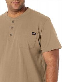 img 2 attached to 👕 Dickies Big and Tall Heavyweight Henley in 2X Large - Men's Shirts for Clothing