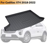 🚗 cadillac xt4 rear cargo liner trunk tray floor mat 2018-2022 - ultimate protection for your vehicle's trunk space logo