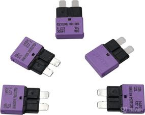 img 2 attached to GLOSO E37 Auto (T1) Reset Low Profile ATC/ATO Circuit Breakers - (3A - 5 Pack)