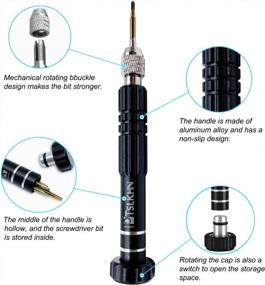 img 2 attached to Get Precision With PTSLKHN 5-In-1 Eyeglass Screwdriver Kit For Glasses, Electronics, Cellphone And More