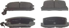 img 4 attached to 🔥 Wagner ThermoQuiet PD309 Ceramic Disc Brake Pad Set - High-performance Brake Pads for Improved Stopping Power