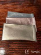 img 1 attached to Protect Your Glasses In Style With Vemiss 3-Pack Eyeglasses Pouches And Cleaning Cloths! review by Jeremiah Whiteley
