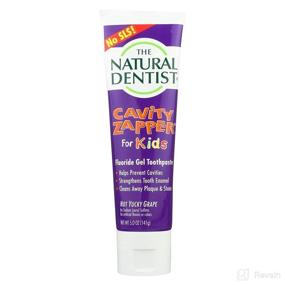 img 1 attached to Natural Dentist Tpaste Kids Grape Oral Care via Toothpaste