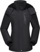 camelsports women's hooded ski snow jacket with fleece lining - waterproof, windproof and ideal for fall and winter outdoor activities logo