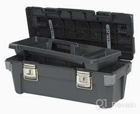 img 1 attached to Stanley 020300R 20-Inch Professional Tool Box: Top Choice for Sturdy Storage Solutions