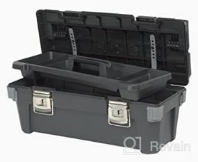 img 3 attached to Stanley 020300R 20-Inch Professional Tool Box: Top Choice for Sturdy Storage Solutions