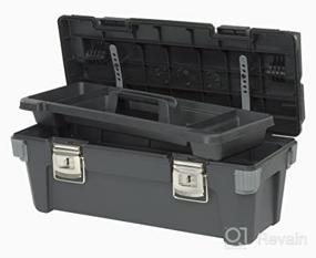 img 2 attached to Stanley 020300R 20-Inch Professional Tool Box: Top Choice for Sturdy Storage Solutions