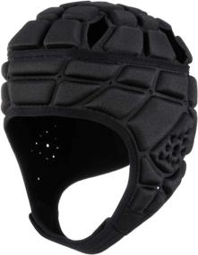 img 4 attached to Surlim Youth Rugby Headgear Helmet - Soccer Scrum Cap Soft Protective Helmet For Kids With Improved SEO