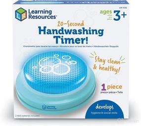 img 1 attached to 🧼 Stay Clean and Safe with the Learning Resources 20-Second Handwashing Timer - Ideal for Home and Classroom Sanitation, Perfect for Children Ages 3 and Up!