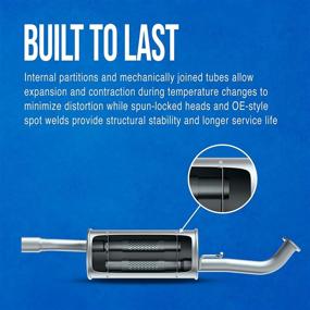 img 3 attached to 🚗 Enhance Your Vehicle's Performance with Walker Exhaust SoundFX Universal 18101 Universal Exhaust Muffler