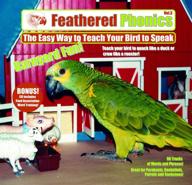 feathered phonics volume 3: barnyard fun! - teach your bird to speak with 96 sound effects and words, the easy way logo