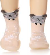 детские нескользящие домашние тапочки на резиновой подошве с животными, носки для мальчиков и девочек, дышащие хлопковые уличные носки логотип