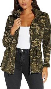 img 4 attached to Camouflage Jackets Lightweight Overcoat Hunting Women's Clothing : Coats, Jackets & Vests