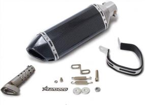 img 3 attached to Kawasaki Ninja 400 Z400 Slip-On Exhaust System Including Muffler For Improved Performance - Compatible With Models From 2018, 2019, And 2020