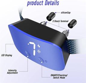 img 2 attached to 🐕 Rechargeable Dog Bark Collar with Adjustable Sensitivity and Intensity - NBJU Anti Barking Collar with Beep, Vibration, and Optional Shock for Small Medium Large Dogs (No Remote)
