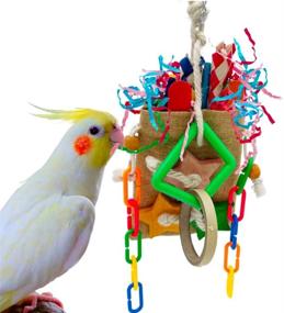 img 4 attached to Bird Lucky Bag Toys Cockatiels