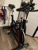 img 1 attached to Get Fit With VIGBODY Stationary Indoor Cycling Bike: Comfortable Seat Cushion And LCD Monitor For Cardio Home Workout review by Benny Suazo