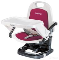 👶 peg perego rialto booster seat, berry: ultimate comfort and safety for your child logo