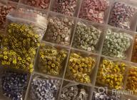 картинка 1 прикреплена к отзыву Get Creative With EuTengHao'S 9600Pcs Glass Seed Beads For DIY Jewelry Making - 24 Vibrant Colors Included! от Sean Young