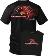 🚗 optimized redline c5 corvette t-shirt - wicked metal edition logo