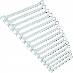 img 4 attached to GEARWRENCH 15 Pc. 12 Pt. Combination Wrench Set, Long Pattern, Metric - 81902