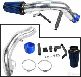 img 3 attached to 🚀 Enhance Performance with Smileracing 6.0 Cold Air Intake Kit for Ford F250 F350 Excursion 6.0L Powerstroke Diesel Blue