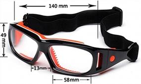 img 3 attached to Basketball Glasses Football Perfect Personality
