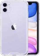 slim and lightweight clear tpu pc cover for iphone 11 pro - roocase plexis logo